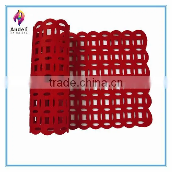 wholesale 100%polyester fancy cheap table runners