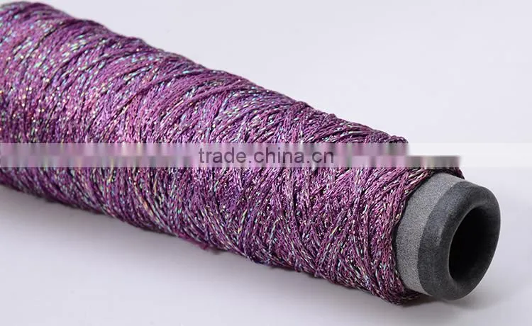 Manufacturing metallic yarn