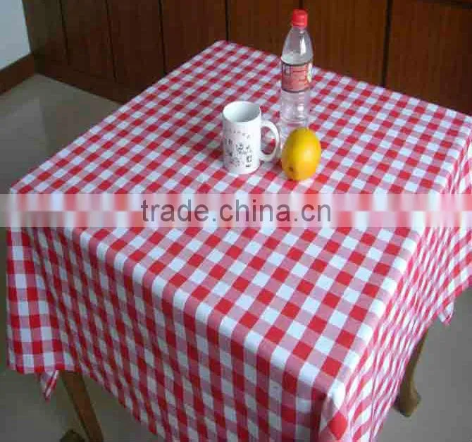 pure cotton square table cloth