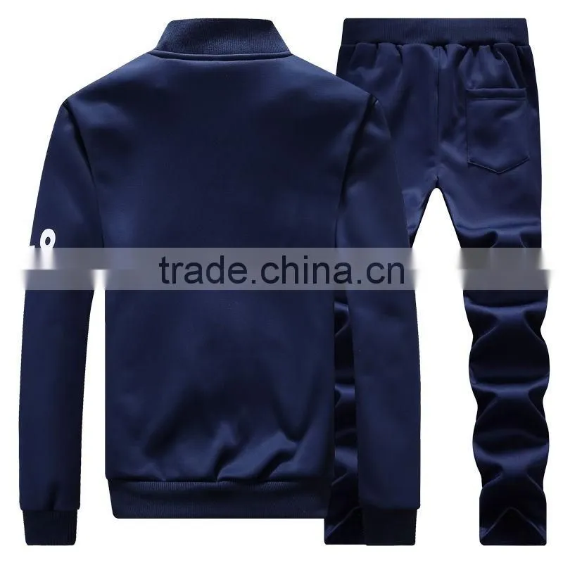 Winter Mens Sport Suits Activewear Wholesale Athletic Apparel Manufacturers Long Sleeve Jacket