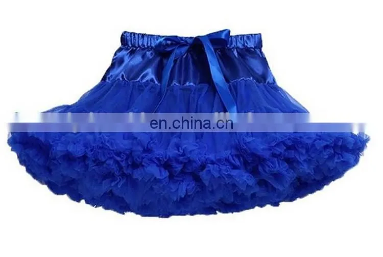2015 New pattern fluffy tutu skirt for girls fashion wine red baby girls birthday skirt