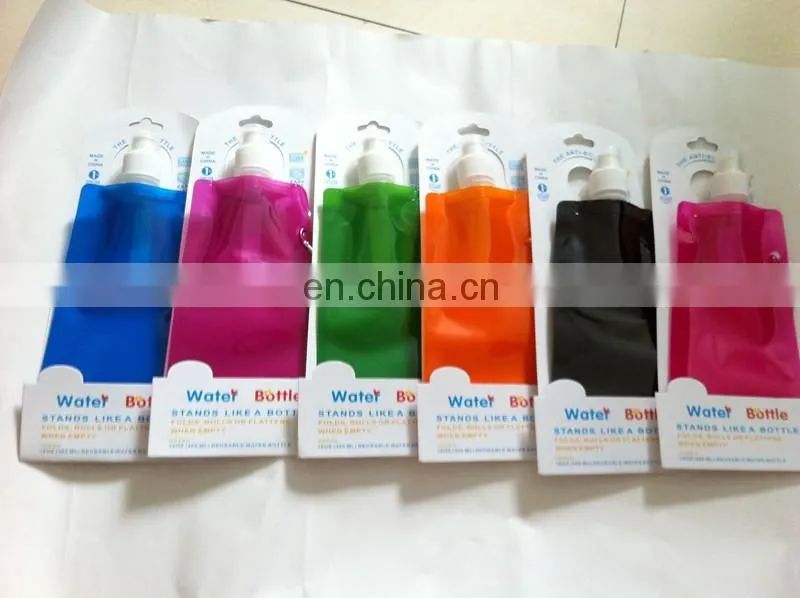 Promotional 750ml Foldable Water Bottle Collapsible Water Bottle 750ml
