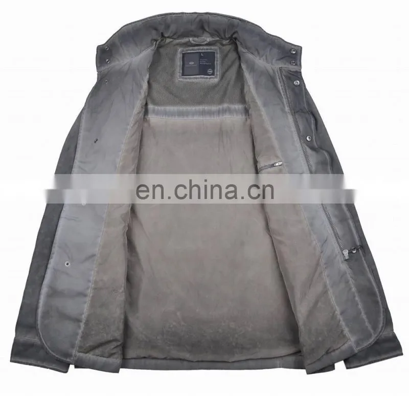 2015 last fashion mens spring fit handsome fashion leather jacket
