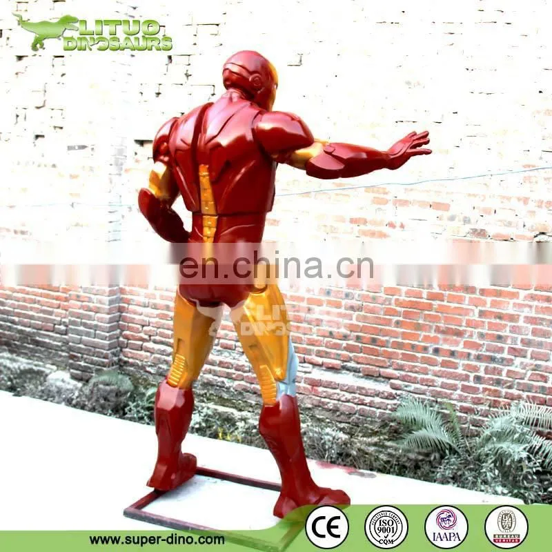 Fiberglass Life Size Park Character Sculpture
