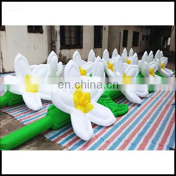 inflatable flower chain decoration