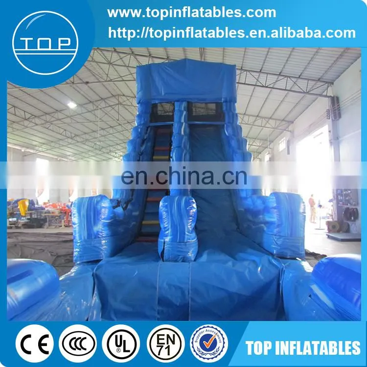 Giant inflatable floating water slide for sale