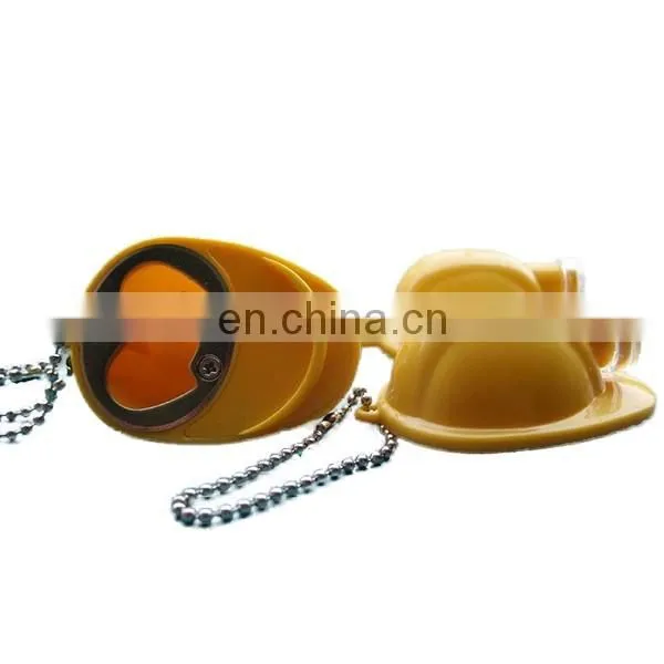 MCH-2274 wholesale 2017 Latest fashion cheap custom cowboy hat keychains innovative corkscrew keychains