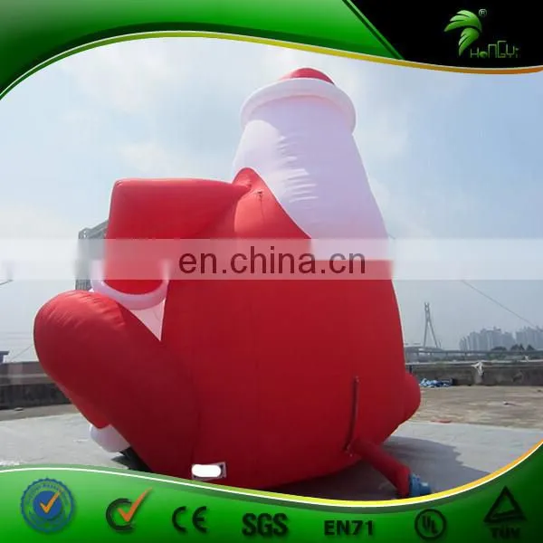 Giant Inflatable Santa / Christmas Inflatables Santa Claus / Christmas Outdoor Decoration Items