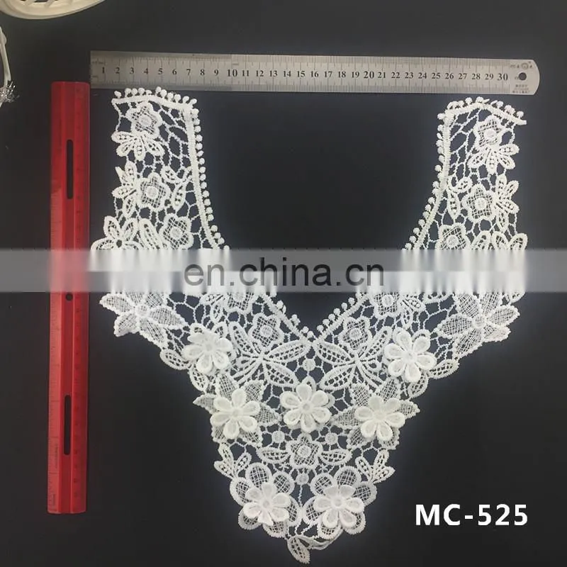 Embroidery Chemical Flower Neck Lace Collar