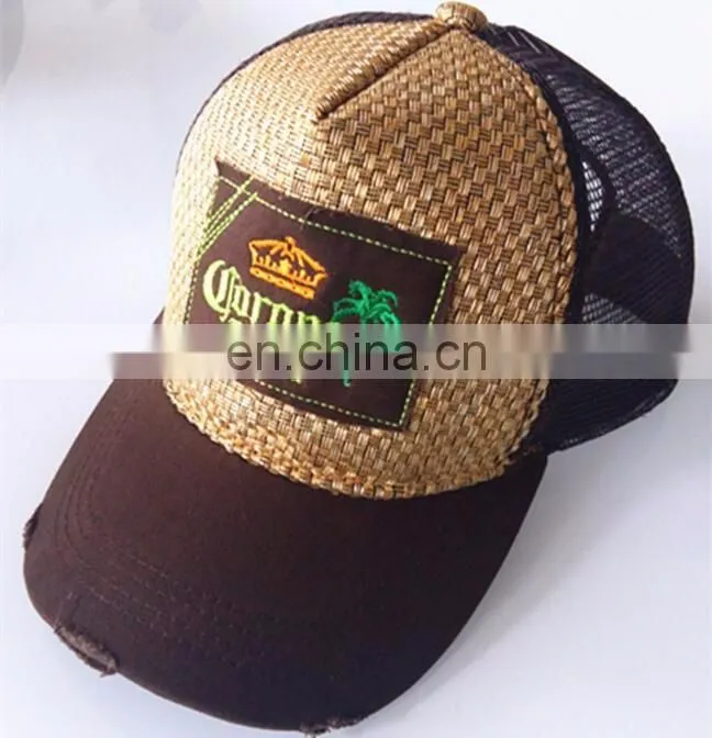 Embroidery Cotton Baseball Cap / Boys Girls Snapback Hip Hop Flat Hat