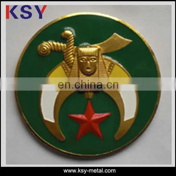 Custom sport award metal medallion for Louis school