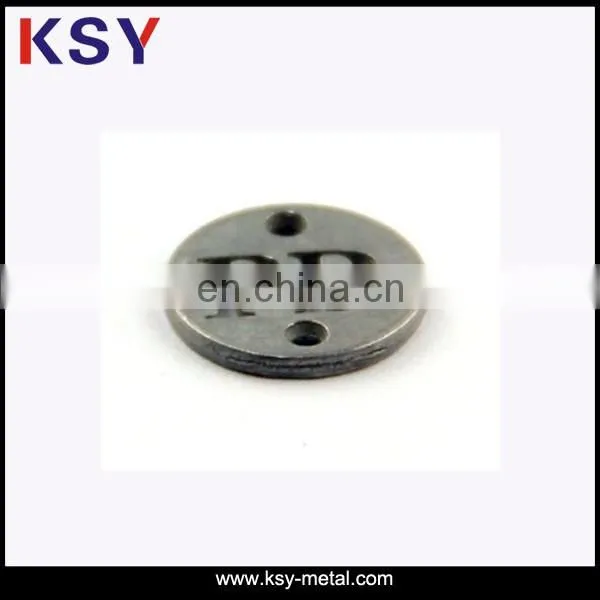 Hot sell custom metal clothing label