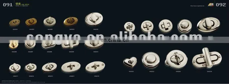 Metal Decorative turn Lock supplier