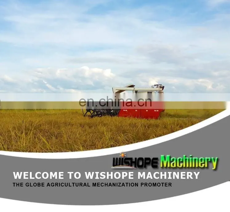 Rice Wheat Combine Harvest Agricultural Machines For Sale