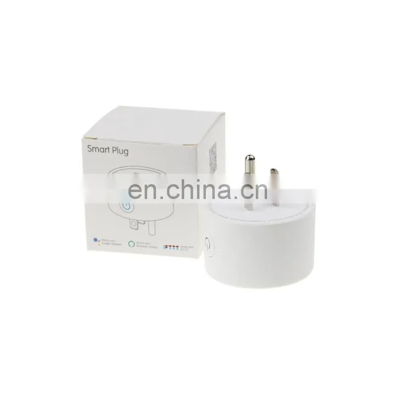 Tuya Smart Life 10A Excel Digital smart socket outlet Wifi Smart Plug Works with Alexa and google assistant