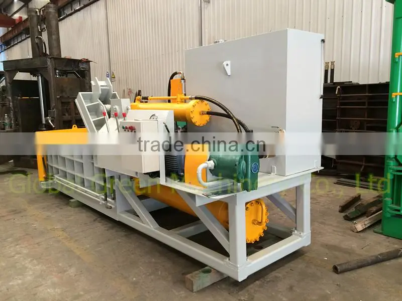 High Efficiency Horizontal Metal Baler