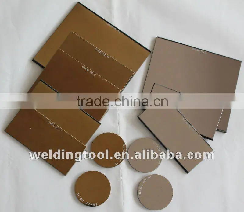 Welding Filter lens conforms to ANSI Z87.1 DIN 169 of the welding glass filter