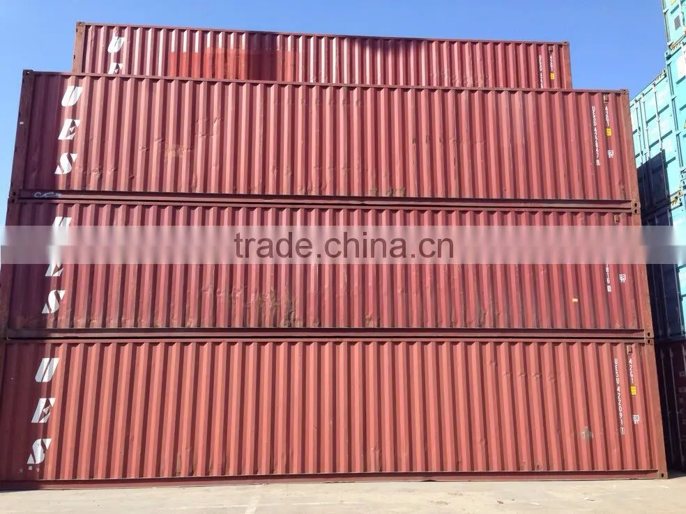 factory supply 20foot length used cargo container from Dalian China