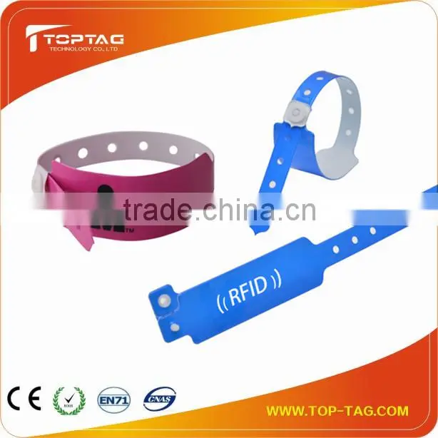 125khz smart T5577 wristband for swimming pool