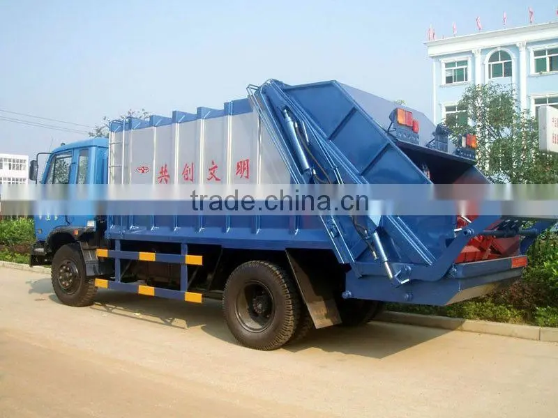 Dongfeng 8m3 refuse truck compactor
