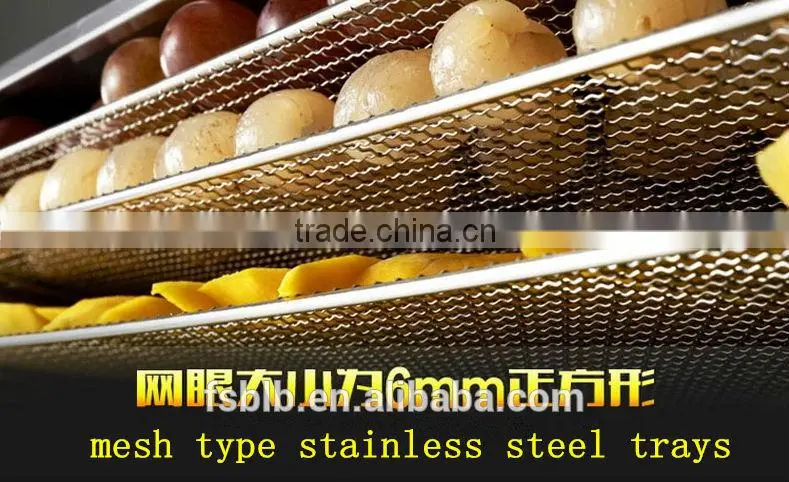 Stainless steel Food dehydrator with 10 trays