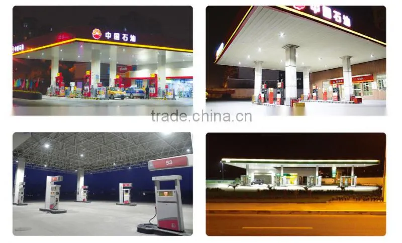 MCLED ATEX MF-TH-50W Bridgelux IP 67 LED Gas Station light fixture of ceiling Explosion Proof light