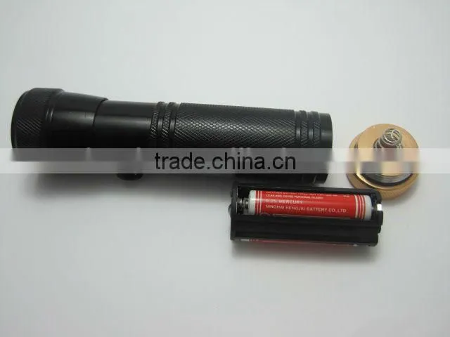 Aluminum 9 led new design mini torch light