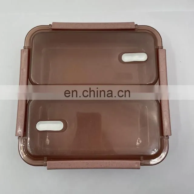 American Style 2 Compartment Food Container with Seal Ring