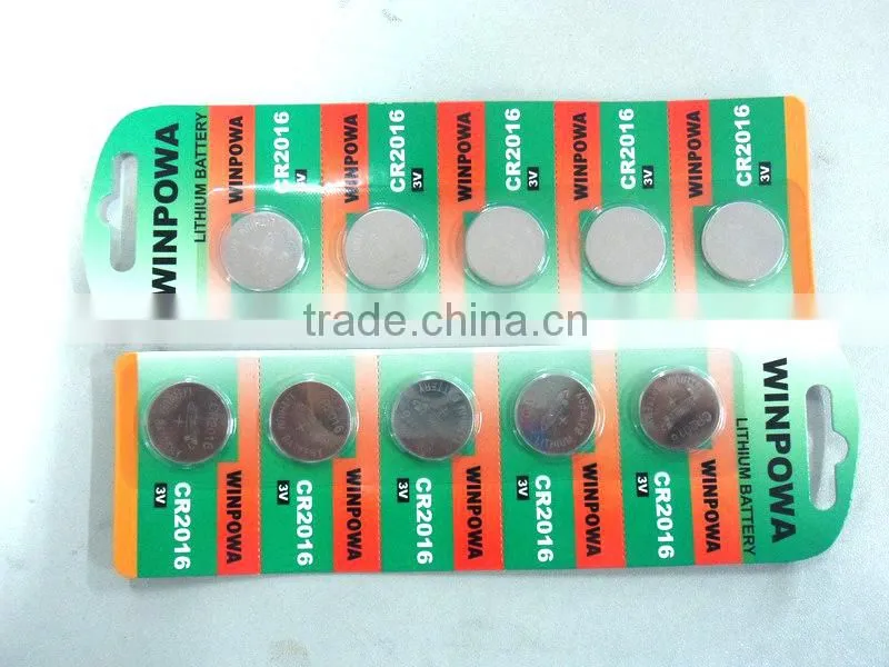 cr2016 with tab battery lithium button cells