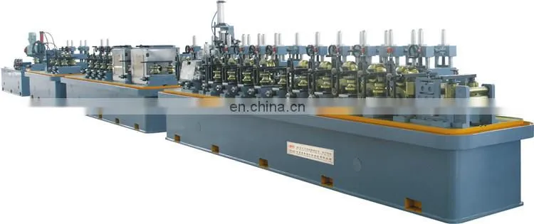 Nanyang Welded Production Stainless Steel Tube Mill Line Pipe Making Machine