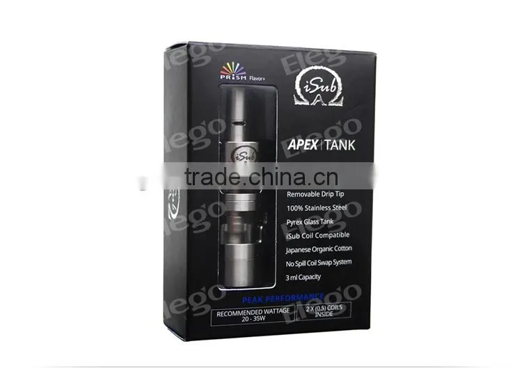 Wholesale iSub Apex Innokin iSub, Huge Vapor Sub Ohm Tank iSub Apex from Elego