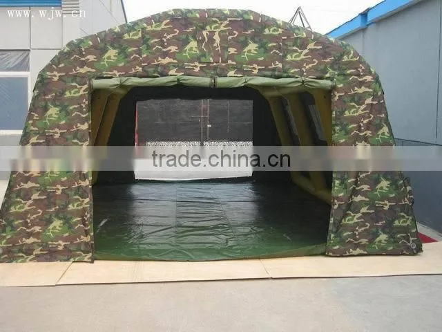 100% air sealed gaint Inflatable tent for army tent