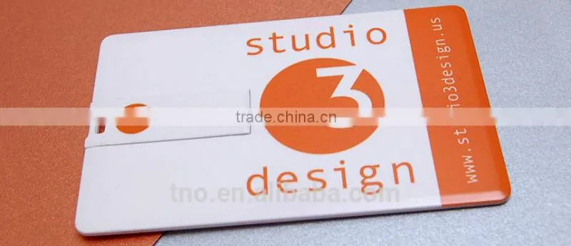 custom promotional credit card usb flash drive