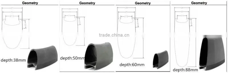 Full Carbon Hookless 26er width 100mm tubuless bike rim fiber mountain bicycle rims bicicleta carbon rims