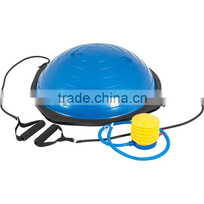 Half Balance Ball with Resistance Bands