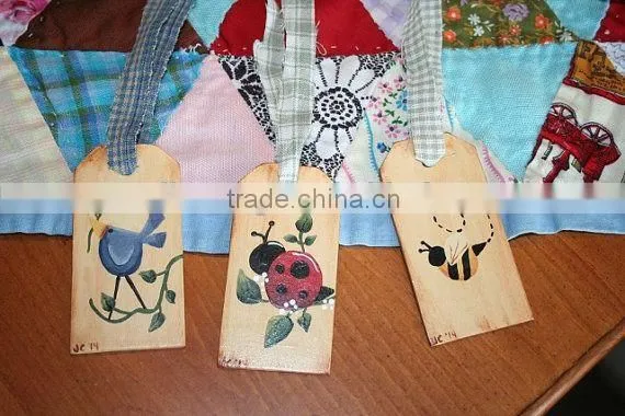 Nice work!Wood hang tags