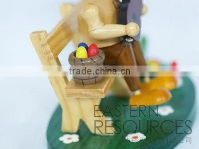 Easter Rabbit - Wooden Easter Decoration