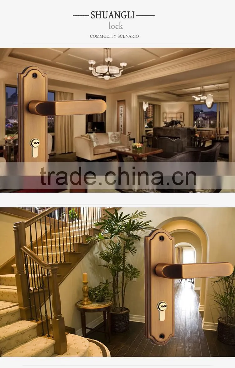 Fashion style medium diifferent kinds of door lock