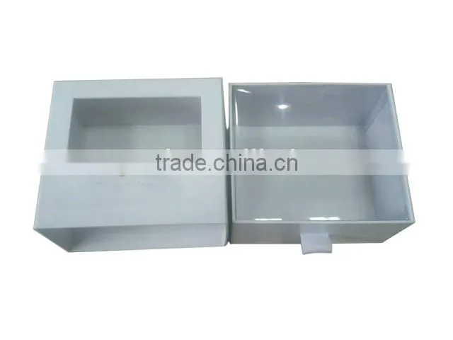 Factory Customized Paper Socks Packing Box with PVC Window