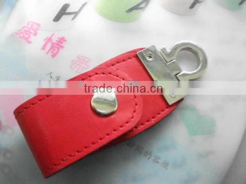 Black Leather USB with 2.0 8GB USB Leather Flash Drive 64mb to 64gb