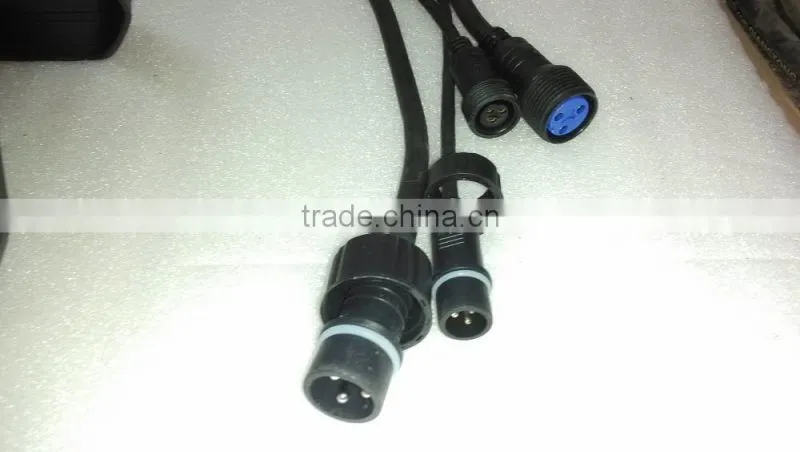 Professional Guangzhou stage lighting led par 54x3w rgbw dmx512 led par waterproof rate IP65 Cheaper price flight case pack