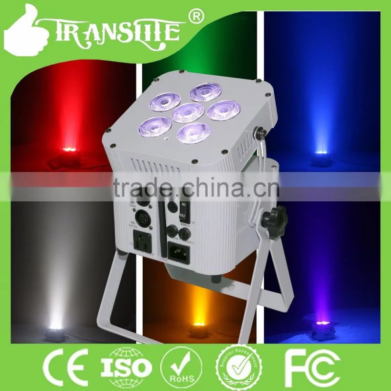 Top 10 products in China IR remote wireless dmx battery powered led par can stage uplight