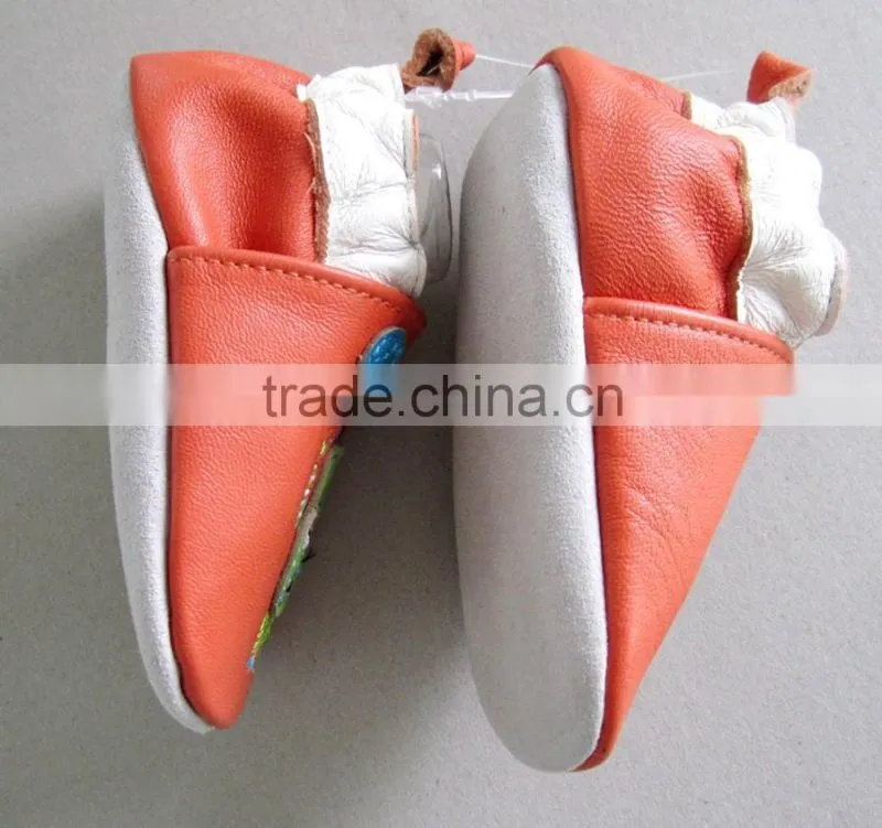 2016 new girl boy kids sheep leather baby shoes soft sole