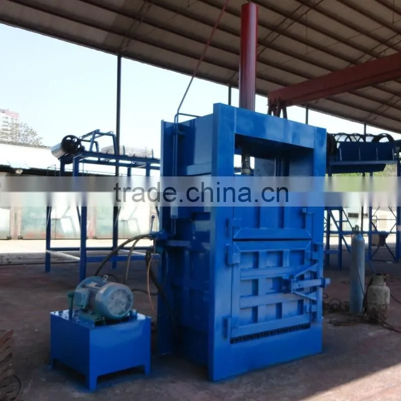 China Hydraulic Baler Machine, Waste Cotton Baling Press Machine