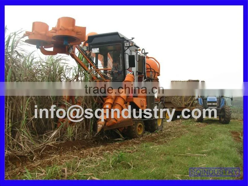 194kw/260hp high power 30t/h productivity sugarcane reaper