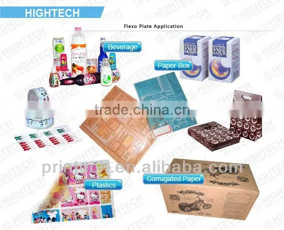 R394 rubber based effect as Flint conventional photopolymer plates