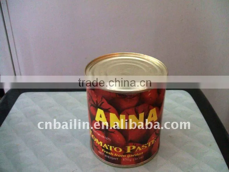 400g*24tins tinned tomato paste export to Africa,Mid-east,Europe