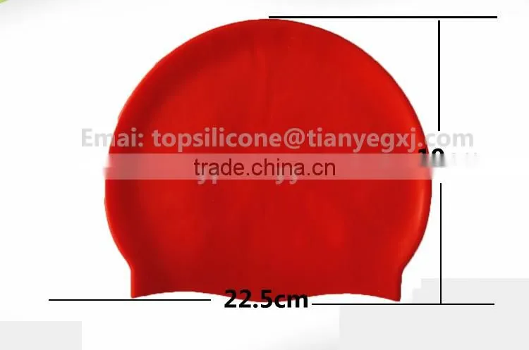 Adult Szie Silicone Swimming Cap Customize swim cap
