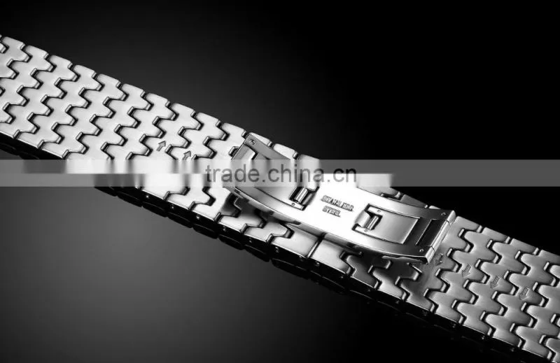 Icarer Armour Stainless Steel Watch Band For iWatch Sliver Wrist Strap For 38MM Apple Watch MT-4251