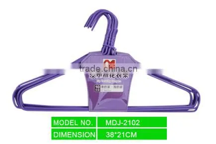 2016 New design coat hanger in pink and blue made in China